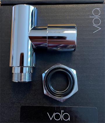 Vola T10 pumpe - komplet VR755 i krom 