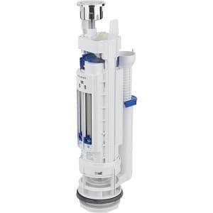 V&B 8L28 Kompl.bundventil m/duo-trykknap (inkl. ny cisternepakning og bolte hertil) 